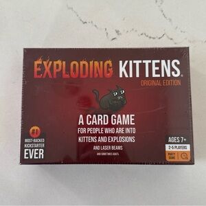 NEW Exploding Kittens Original Edition Card Game